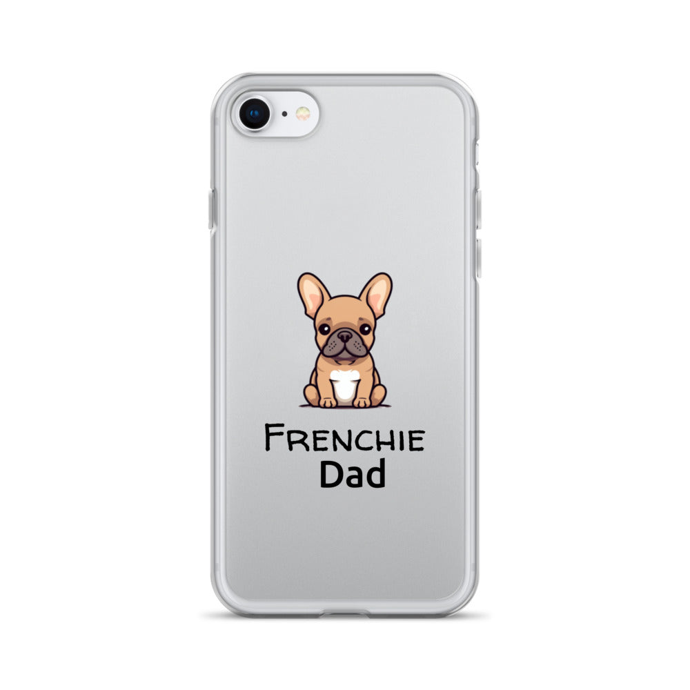 Coque pour iPhone® Bouledogue Français Frenchie Dad Sable