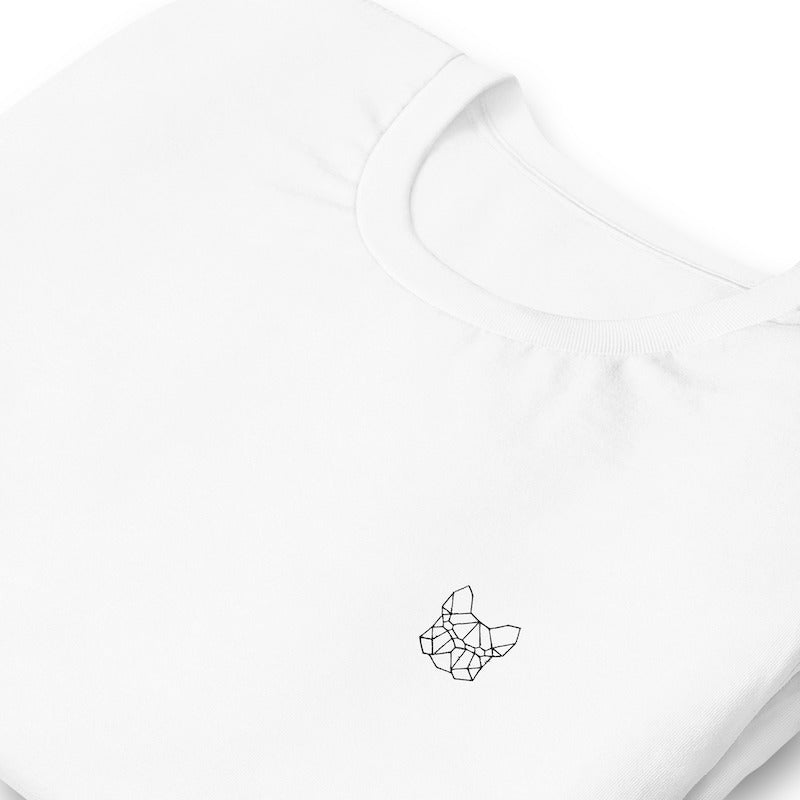 t-shirt bouledogue plie