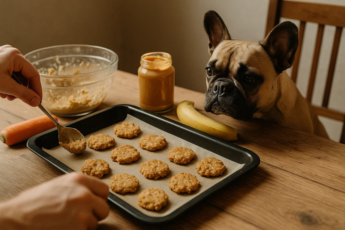 Recette de biscuits maison pour votre Bouledogue Français