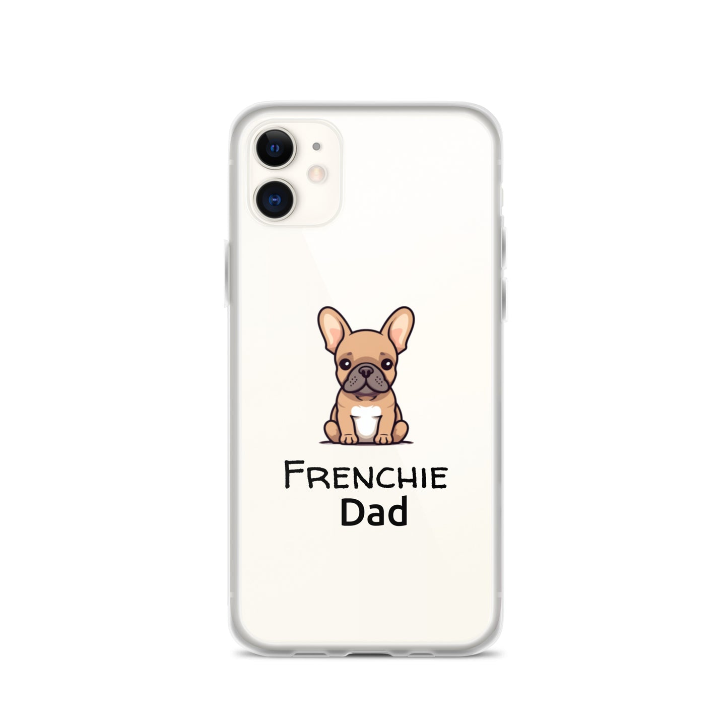 Coque pour iPhone® Bouledogue Français Frenchie Dad Sable