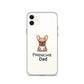 Coque pour iPhone® Bouledogue Français Frenchie Dad Sable