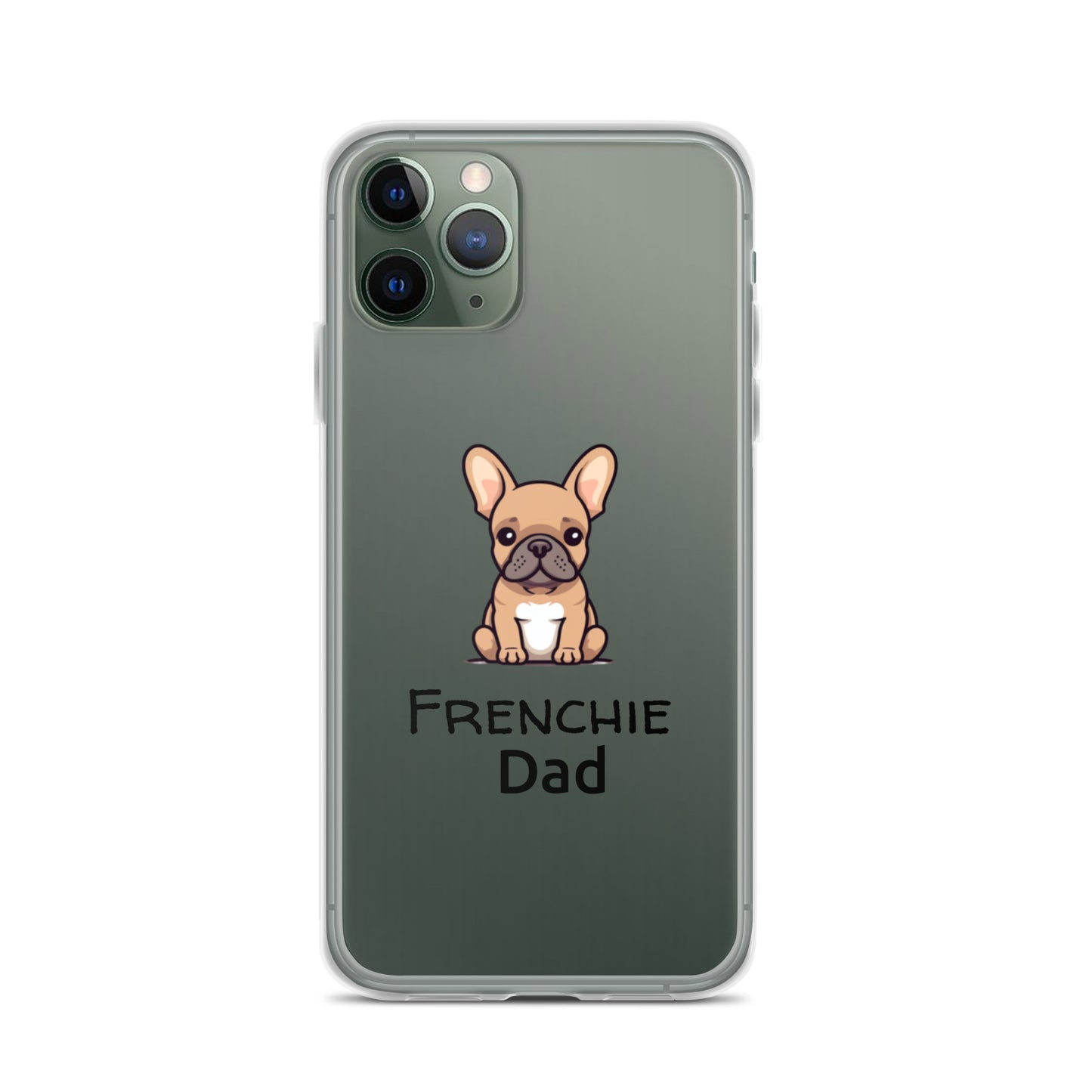 Coque pour iPhone® Bouledogue Français Frenchie Dad Sable