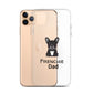 Coque pour iPhone® Bouledogue Français Frenchie Dad Noir