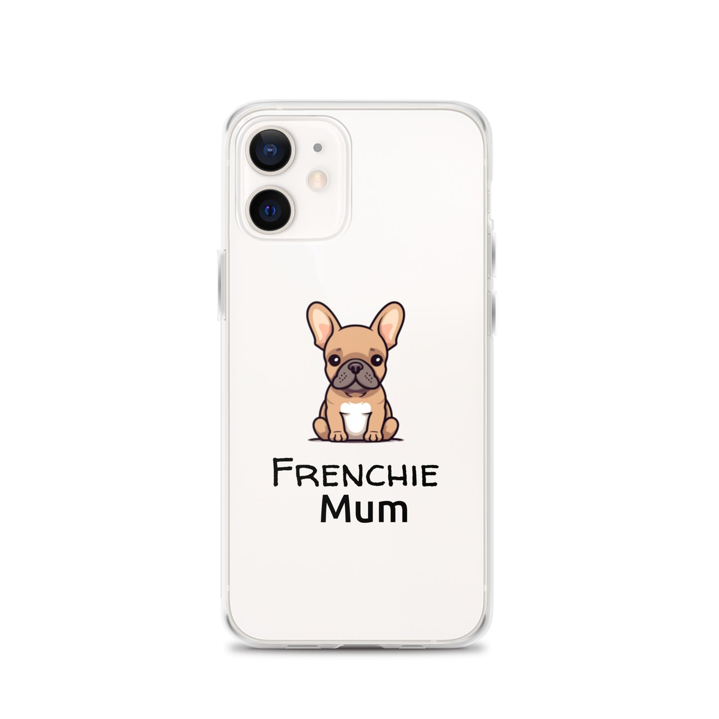 Coque pour iPhone® Bouledogue Français Frenchie Mum Sable