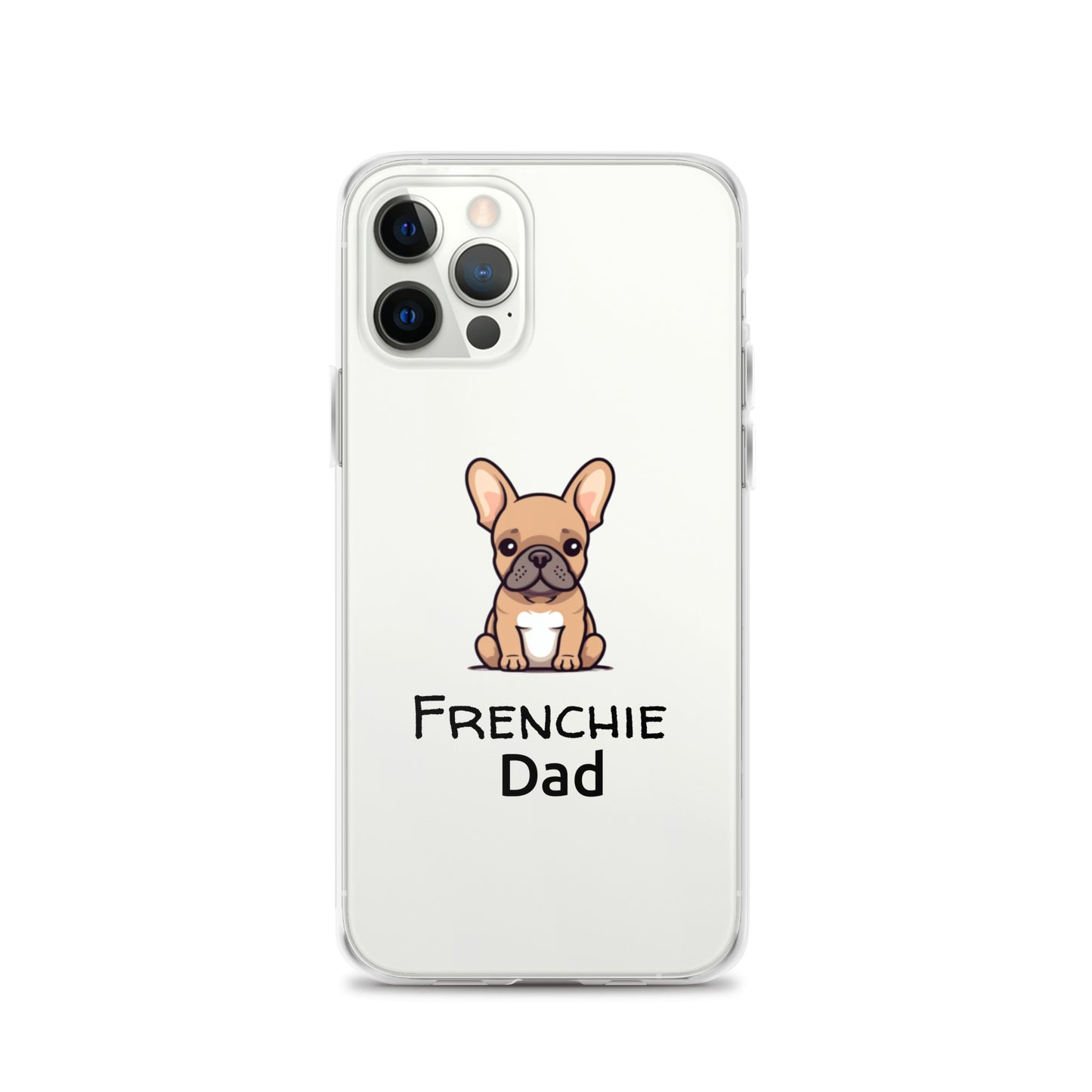 Coque pour iPhone® Bouledogue Français Frenchie Dad Sable