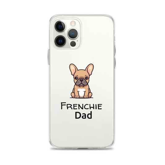 Coque pour iPhone® Bouledogue Français Frenchie Dad Sable