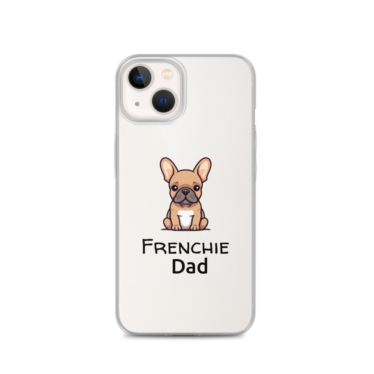 Coque pour iPhone® Bouledogue Français Frenchie Dad Sable