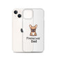 Coque pour iPhone® Bouledogue Français Frenchie Dad Sable