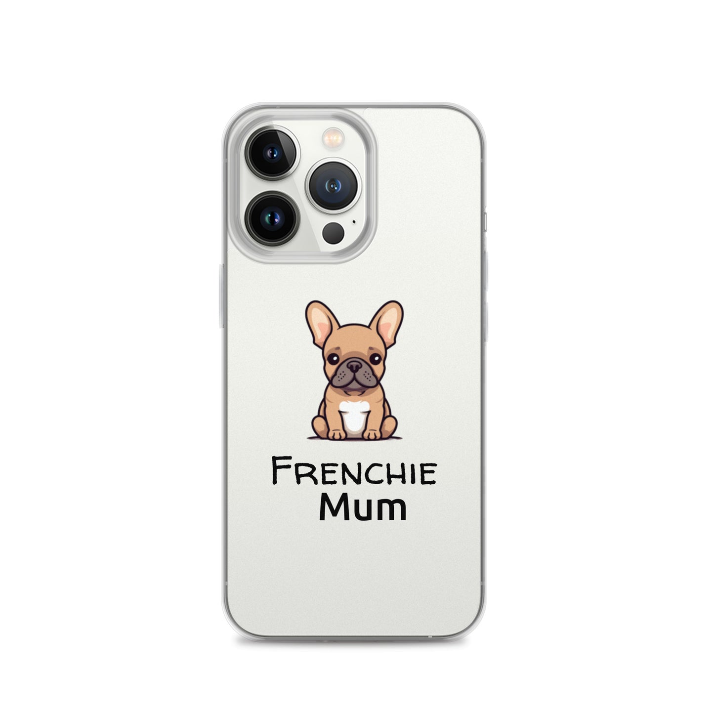 Coque pour iPhone® Bouledogue Français Frenchie Mum Sable