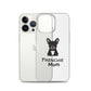 Coque pour iPhone® Bouledogue Français Frenchie Mum Noir