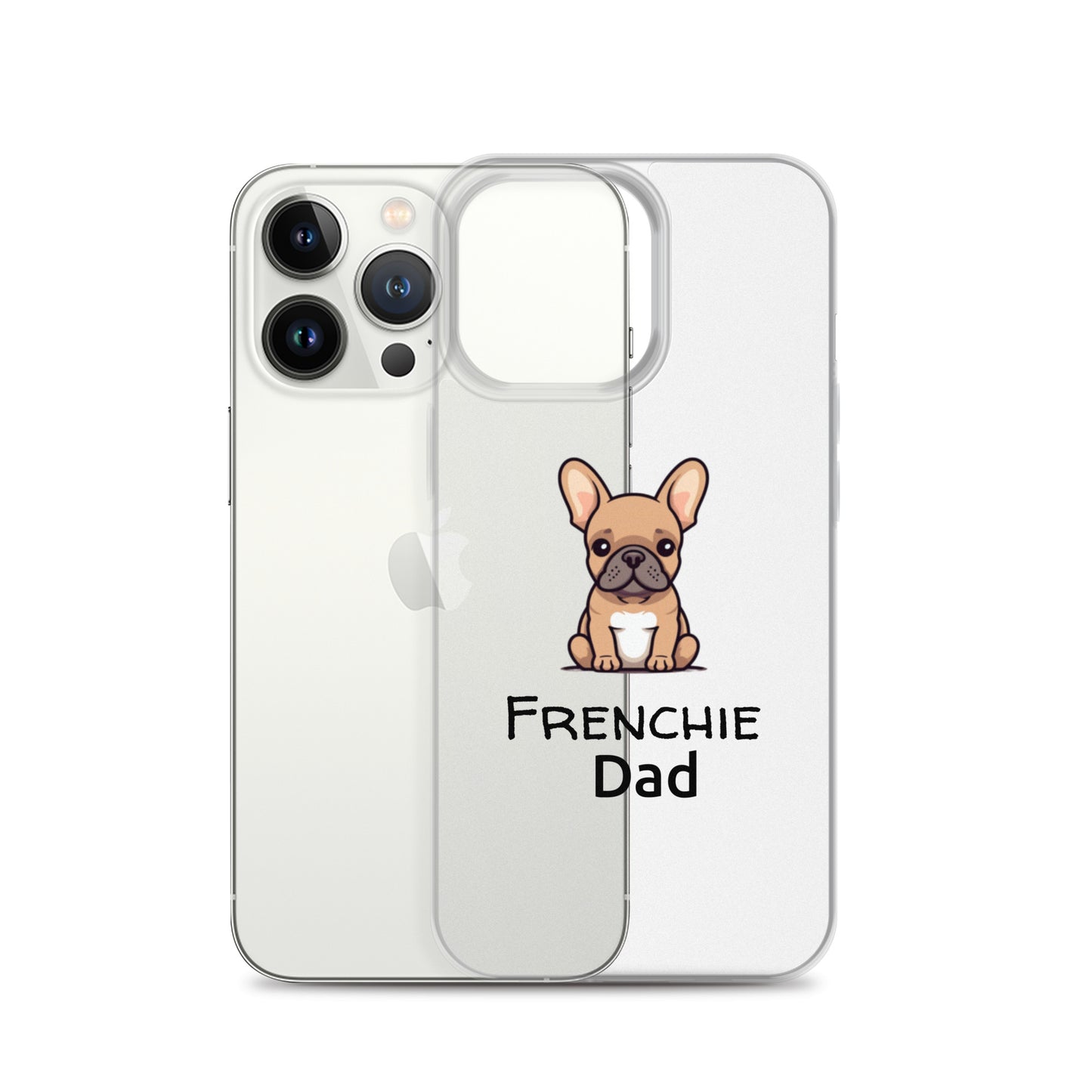 Coque pour iPhone® Bouledogue Français Frenchie Dad Sable