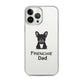 Coque pour iPhone® Bouledogue Français Frenchie Dad Noir