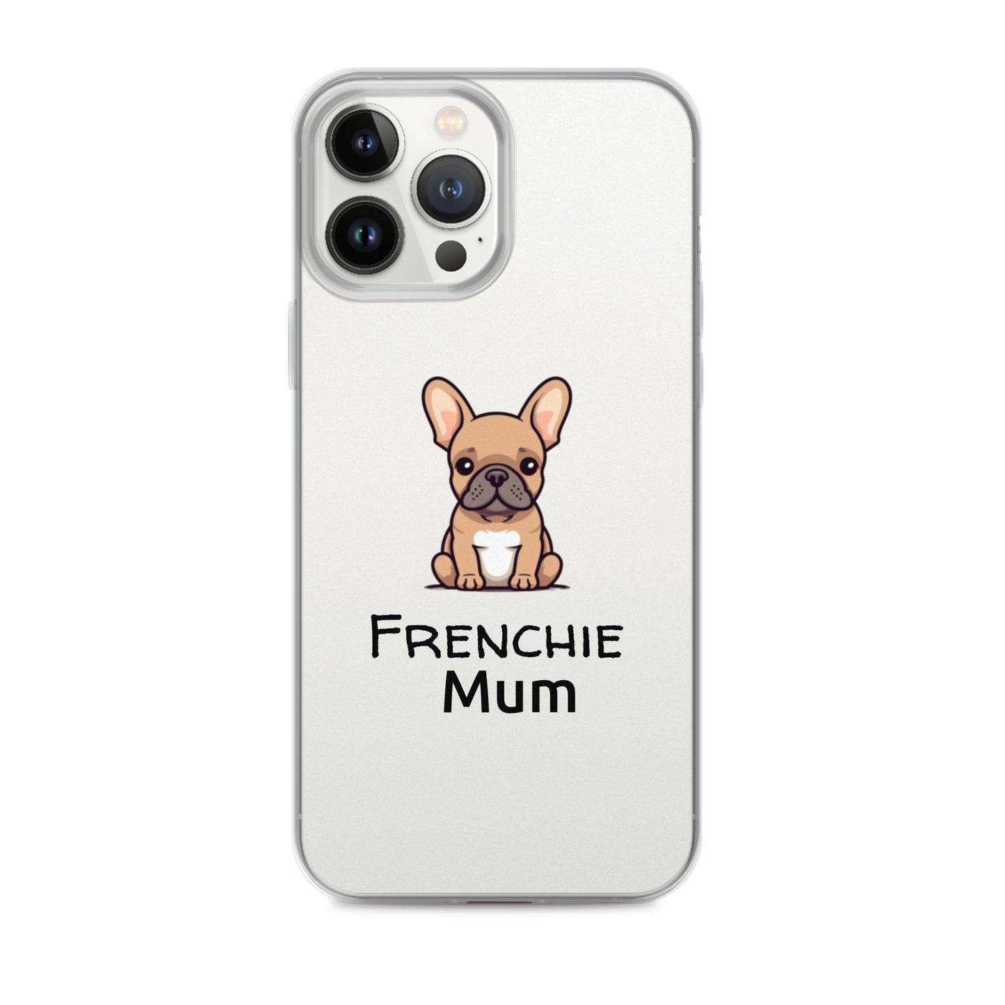 Coque pour iPhone® Bouledogue Français Frenchie Mum Sable