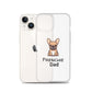 Coque pour iPhone® Bouledogue Français Frenchie Dad Sable