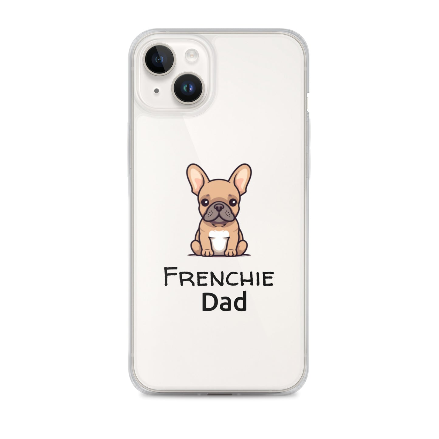 Coque pour iPhone® Bouledogue Français Frenchie Dad Sable