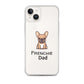 Coque pour iPhone® Bouledogue Français Frenchie Dad Sable