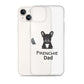 Coque pour iPhone® Bouledogue Français Frenchie Dad Noir