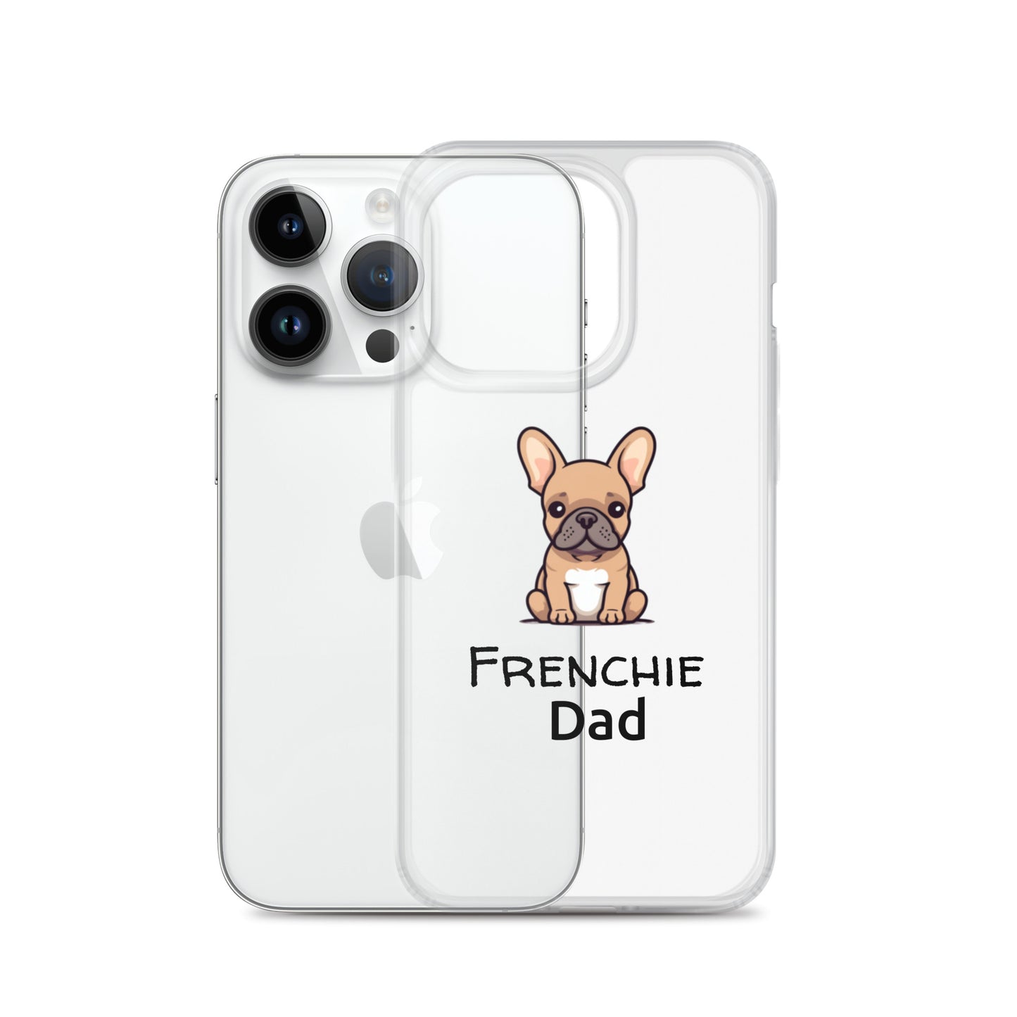 Coque pour iPhone® Bouledogue Français Frenchie Dad Sable