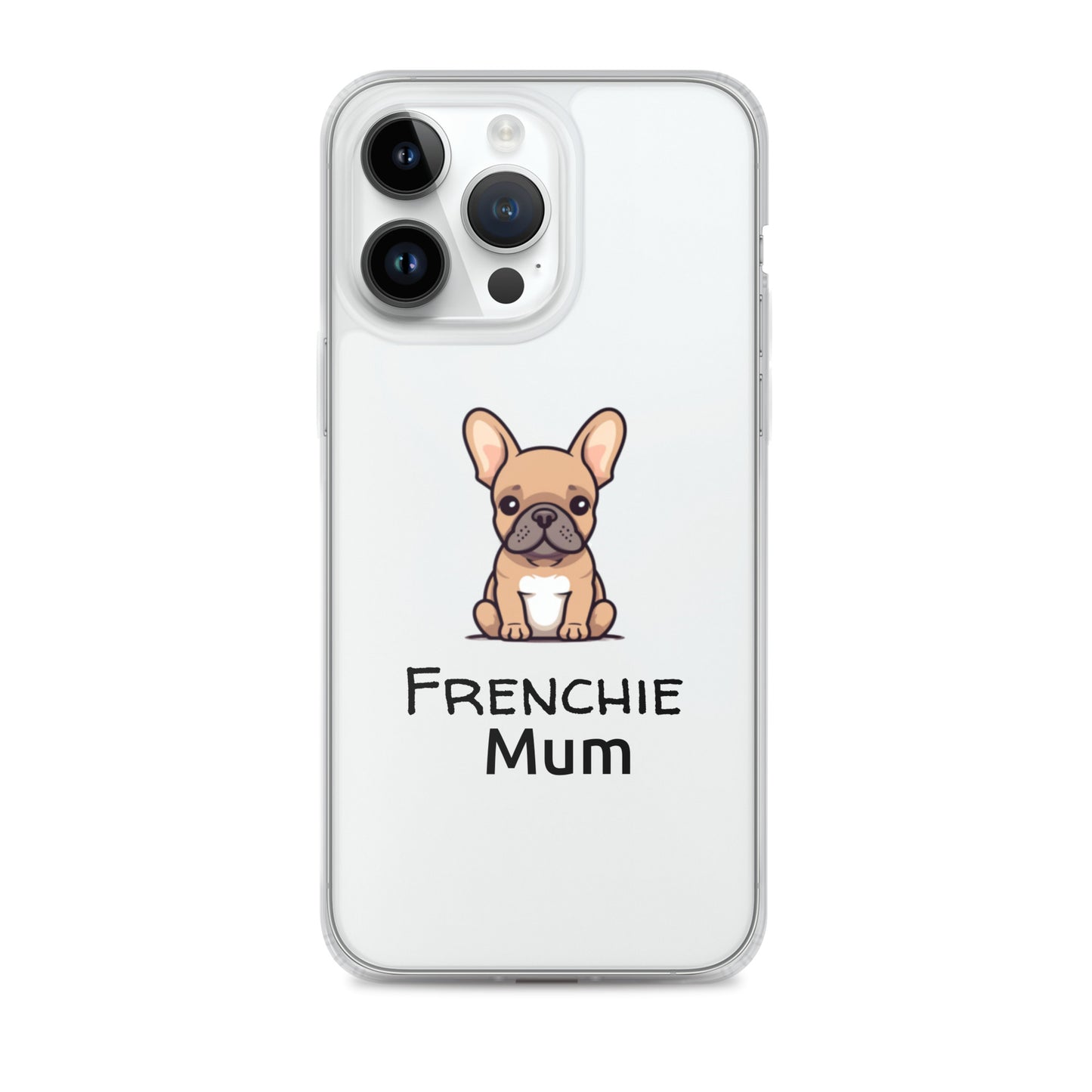 Coque pour iPhone® Bouledogue Français Frenchie Mum Sable