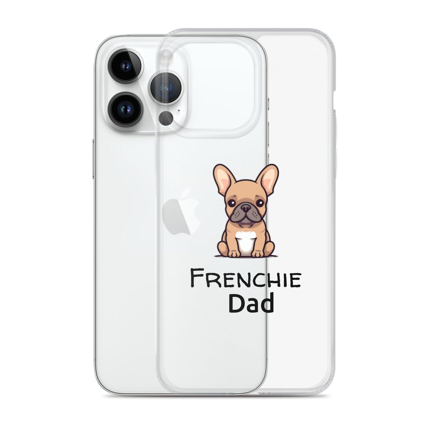 Coque pour iPhone® Bouledogue Français Frenchie Dad Sable