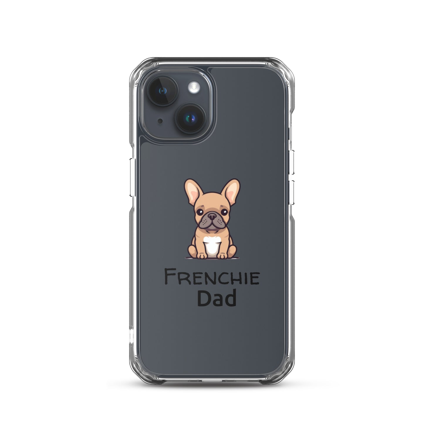 Coque pour iPhone® Bouledogue Français Frenchie Dad Sable