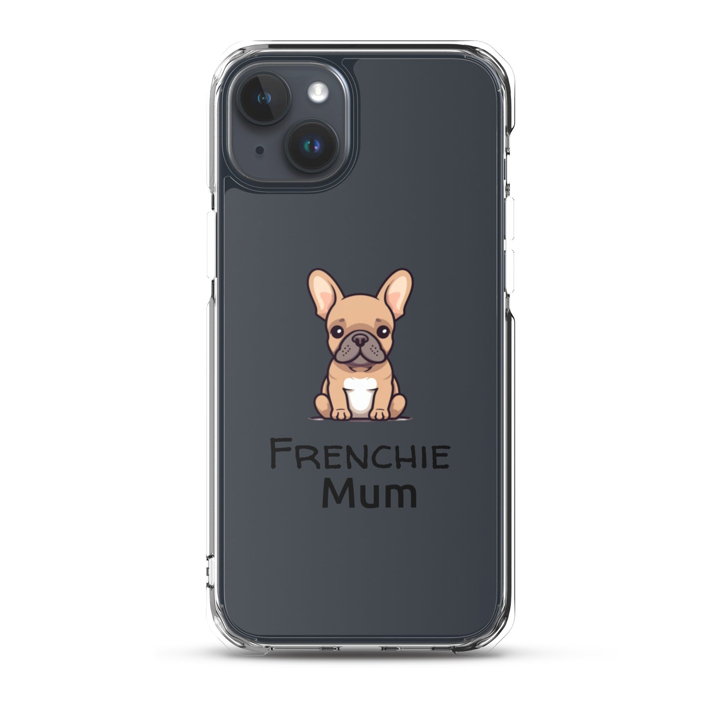 Coque pour iPhone® Bouledogue Français Frenchie Mum Sable