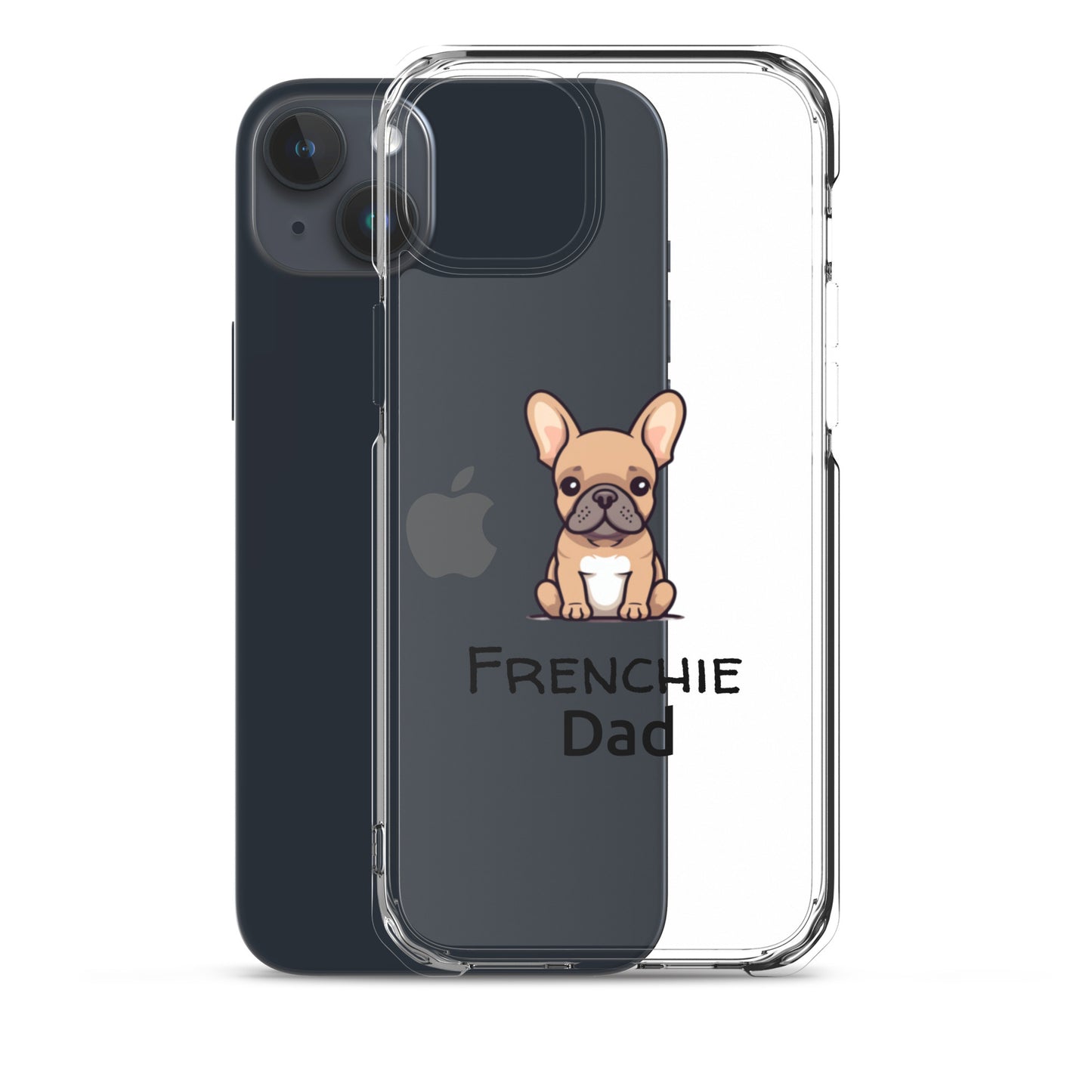 Coque pour iPhone® Bouledogue Français Frenchie Dad Sable