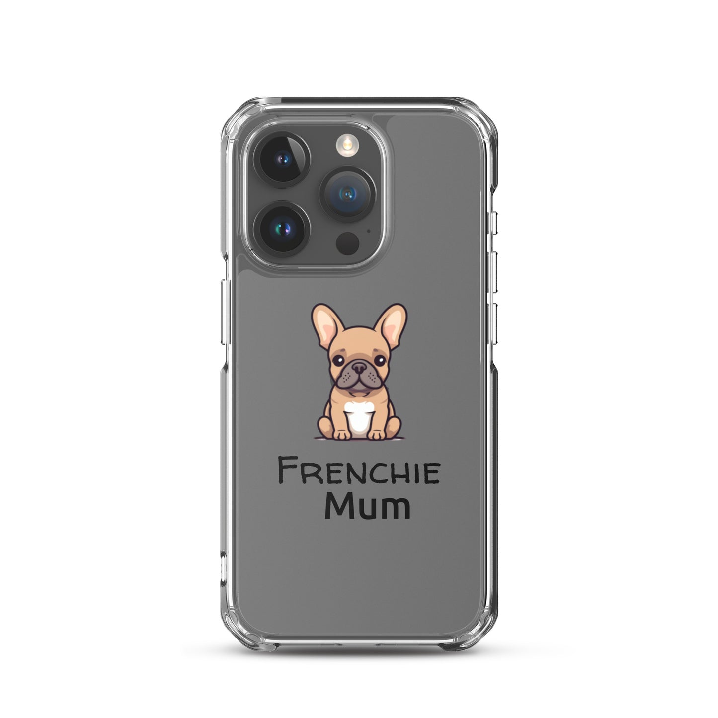 Coque pour iPhone® Bouledogue Français Frenchie Mum Sable