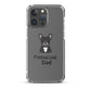 Coque pour iPhone® Bouledogue Français Frenchie Dad Noir