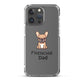 Coque pour iPhone® Bouledogue Français Frenchie Dad Sable