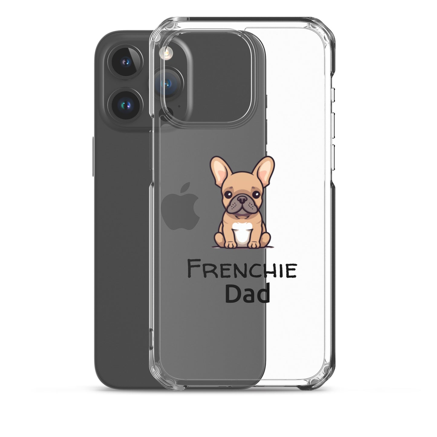 Coque pour iPhone® Bouledogue Français Frenchie Dad Sable