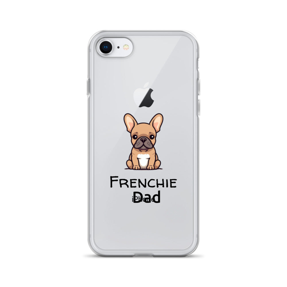 Coque pour iPhone® Bouledogue Français Frenchie Dad Sable