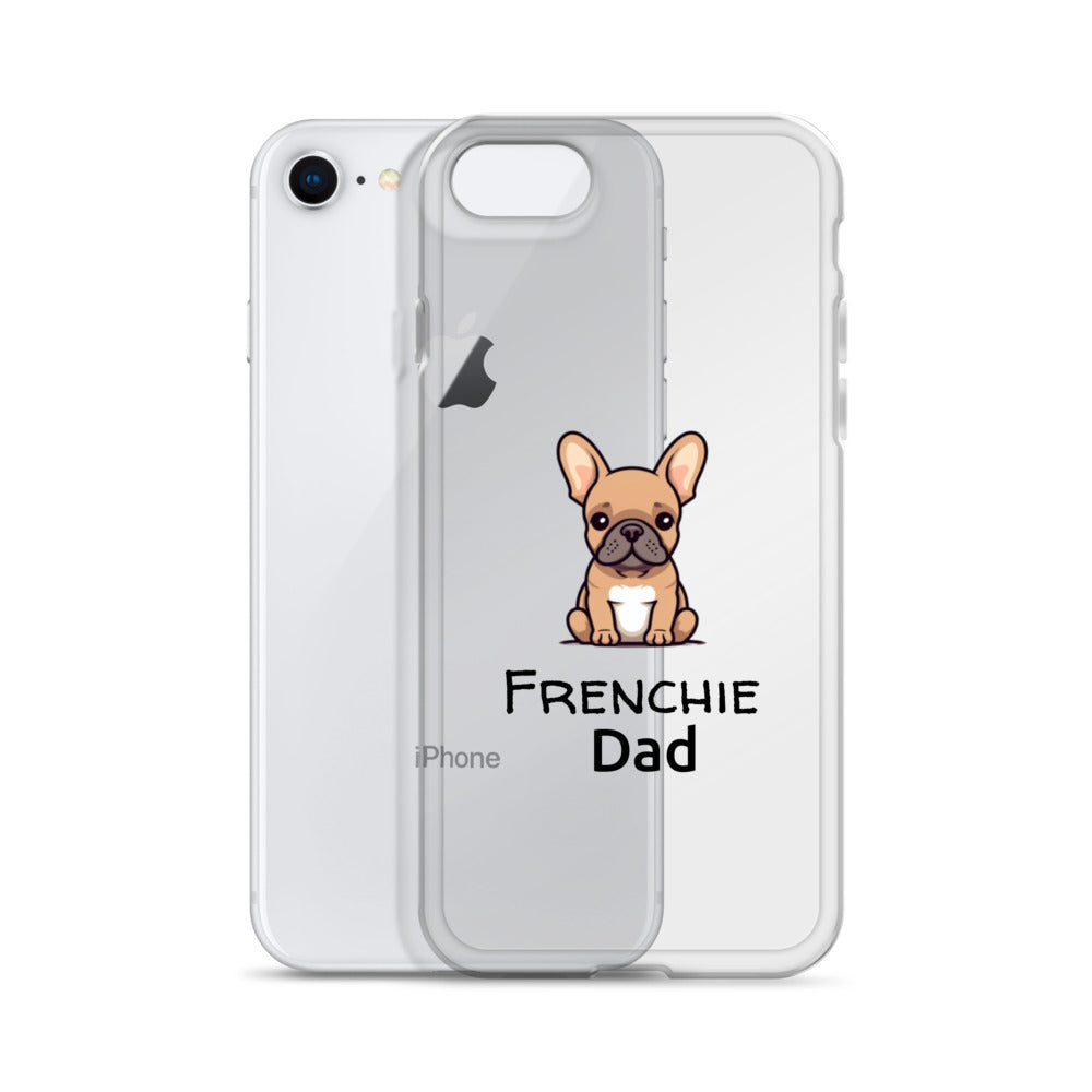 Coque pour iPhone® Bouledogue Français Frenchie Dad Sable