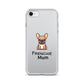 Coque pour iPhone® Bouledogue Français Frenchie Mum Sable