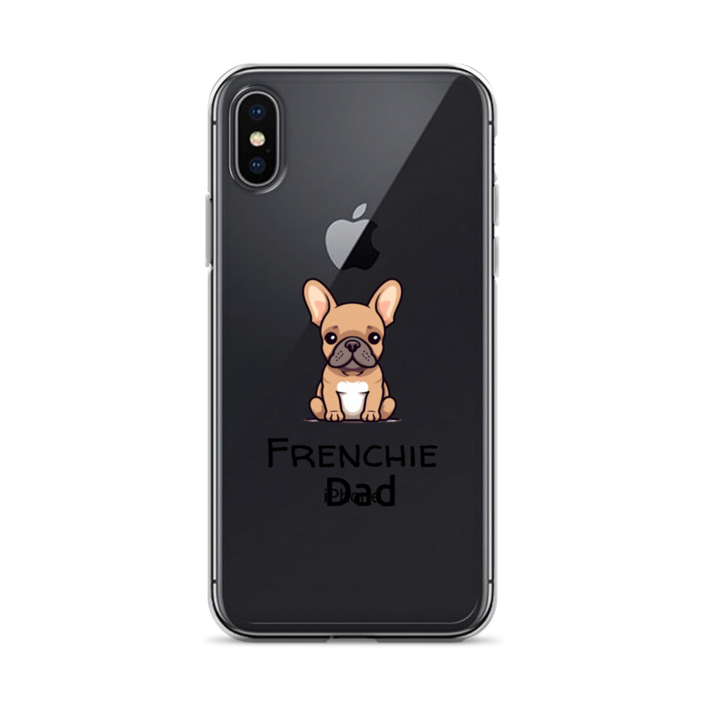 Coque pour iPhone® Bouledogue Français Frenchie Dad Sable