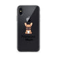 Coque pour iPhone® Bouledogue Français Frenchie Mum Sable