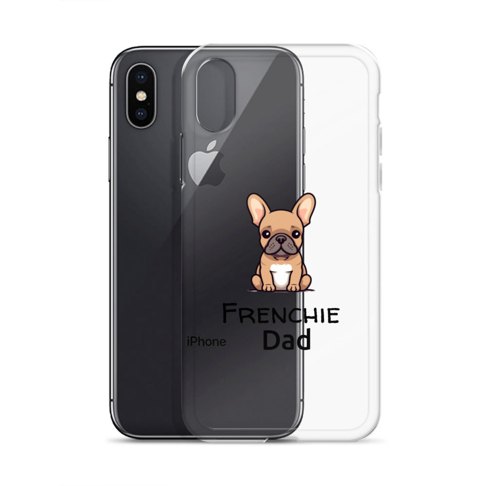 Coque pour iPhone® Bouledogue Français Frenchie Dad Sable