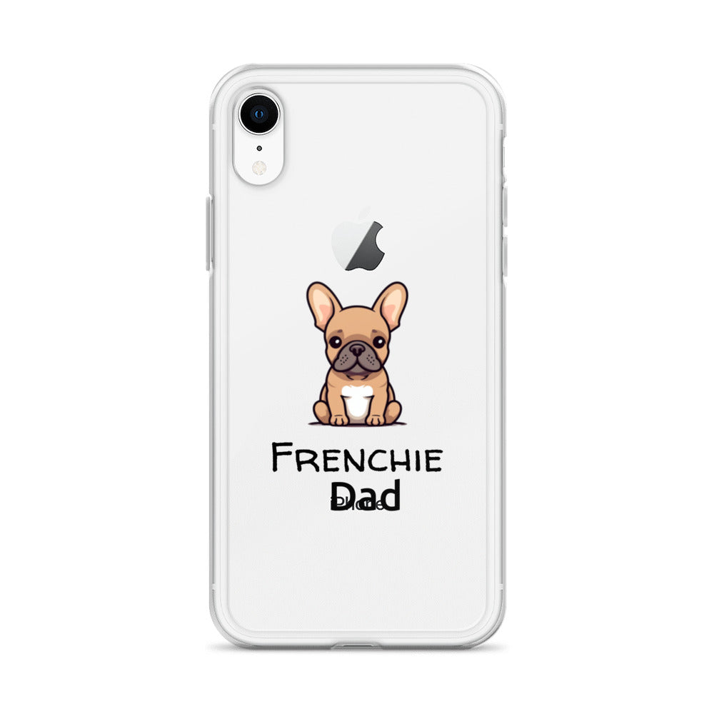 Coque pour iPhone® Bouledogue Français Frenchie Dad Sable