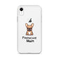 Coque pour iPhone® Bouledogue Français Frenchie Mum Sable