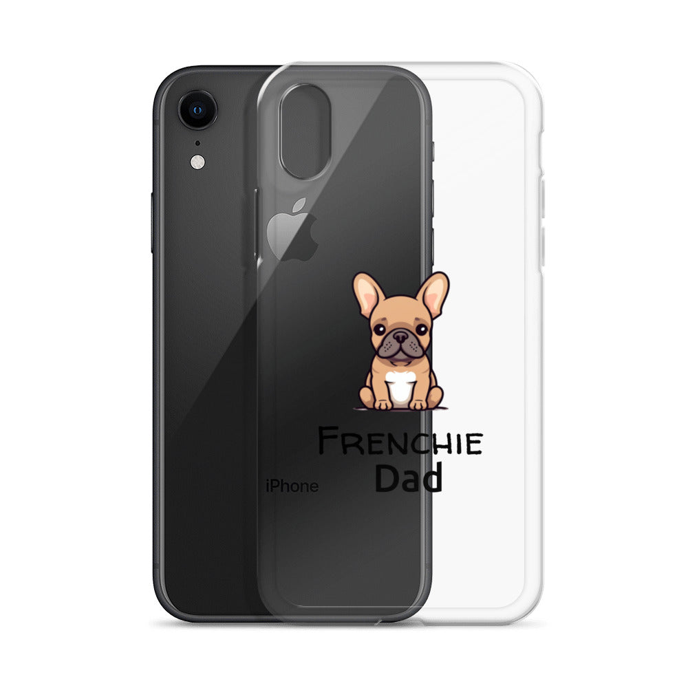 Coque pour iPhone® Bouledogue Français Frenchie Dad Sable