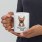 Mug bouledogue français sable papa