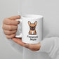 Mug bouledogue français maman 2 sable